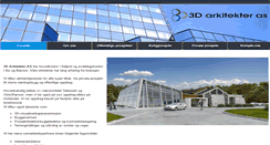 Desktop Screenshot of 3d-arkitekter.no