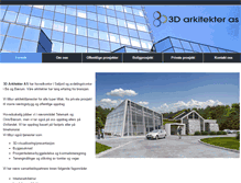 Tablet Screenshot of 3d-arkitekter.no